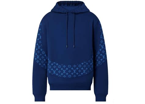 louis vuitton monogram circle cut hoodie